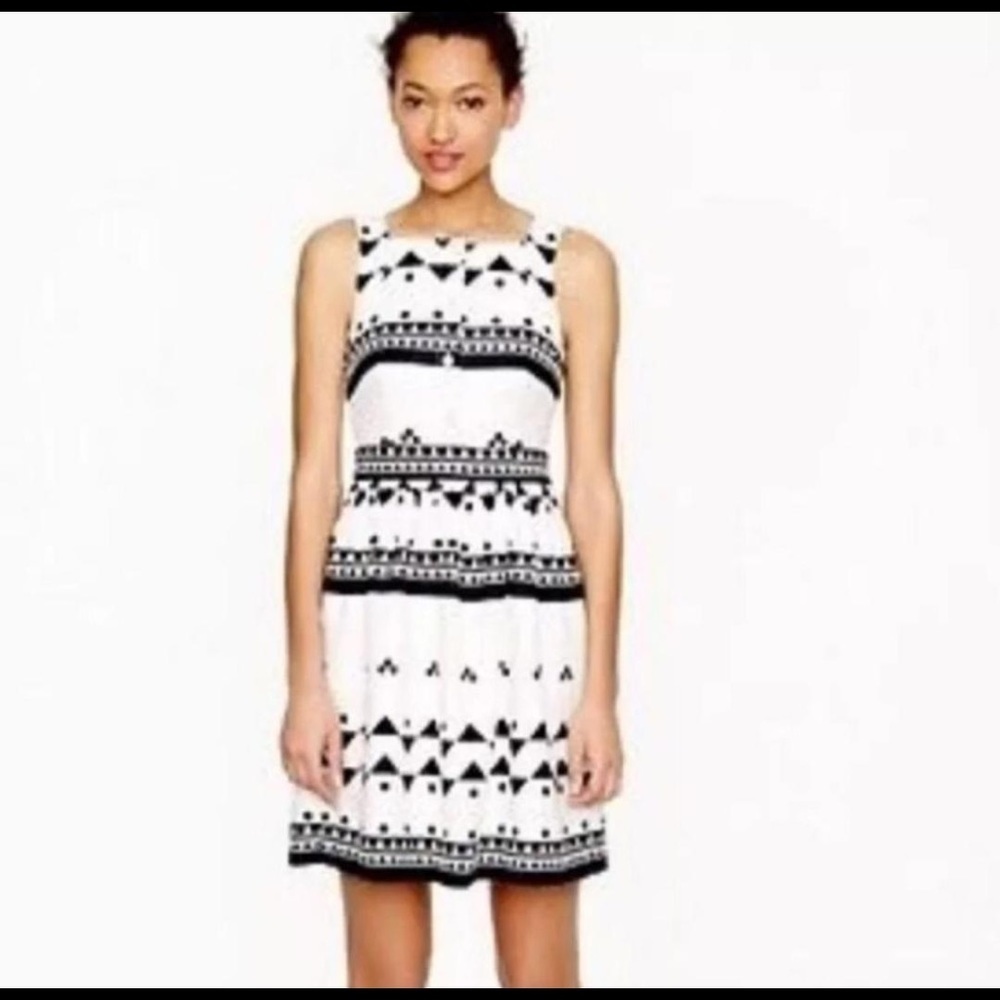 - J Crew Button Front Dress